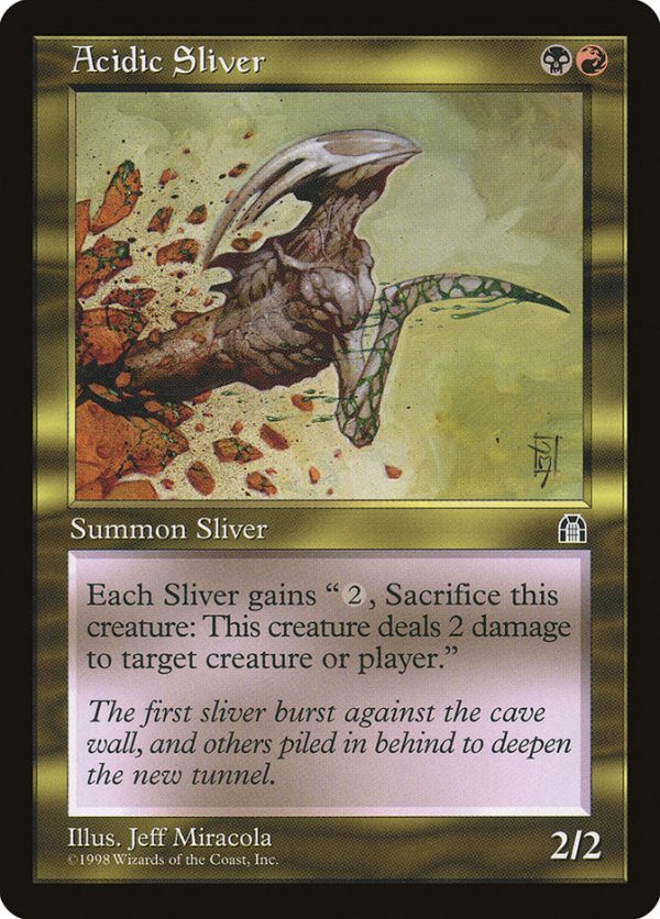 Acidic Sliver [Stronghold] For Cheap