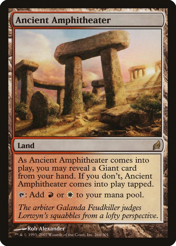 Ancient Amphitheater [Lorwyn] Online Sale