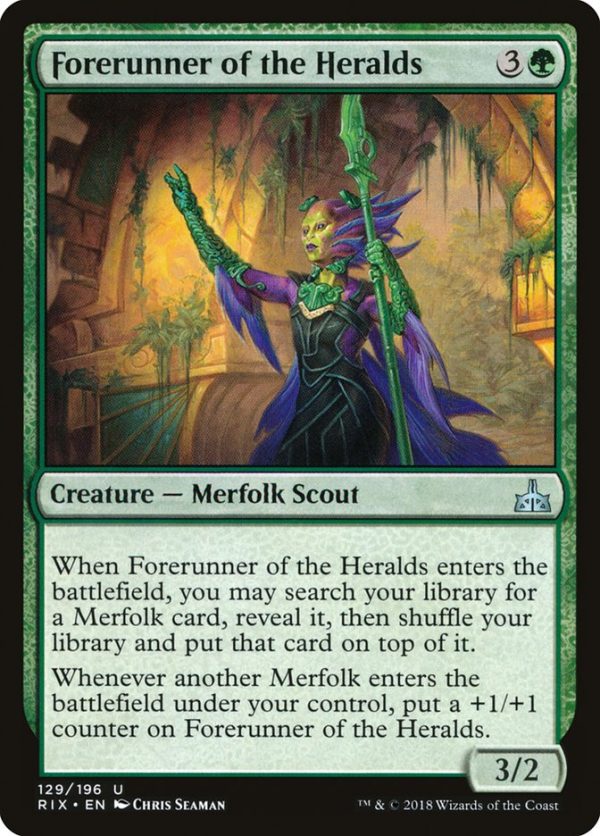 Forerunner of the Heralds [Rivals of Ixalan] Supply