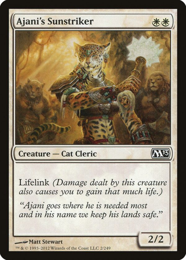 Ajani s Sunstriker [Magic 2013] Online Hot Sale