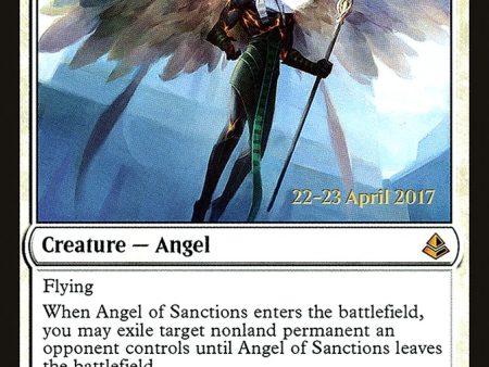 Angel of Sanctions [Amonkhet Prerelease Promos] For Discount