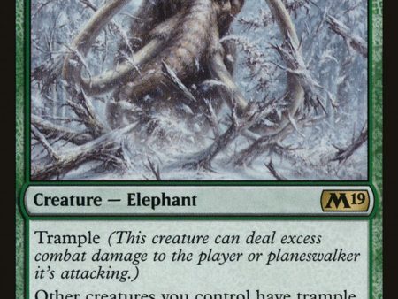 Aggressive Mammoth [Core Set 2019] Supply