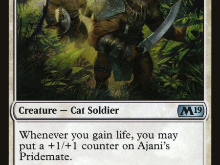 Ajani s Pridemate [Core Set 2019] For Discount