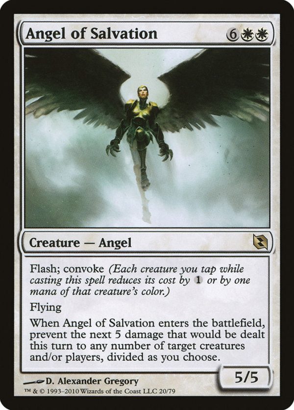 Angel of Salvation [Duel Decks: Elspeth vs. Tezzeret] Online Sale