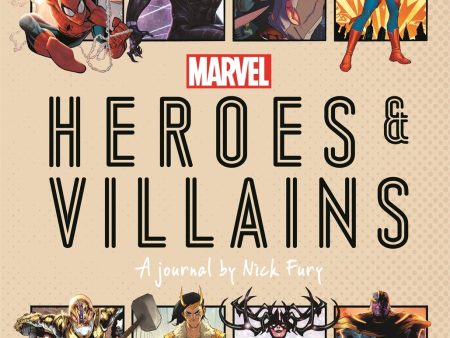 Marvel Heroes And Villains: A Journal By Nick Fury For Cheap