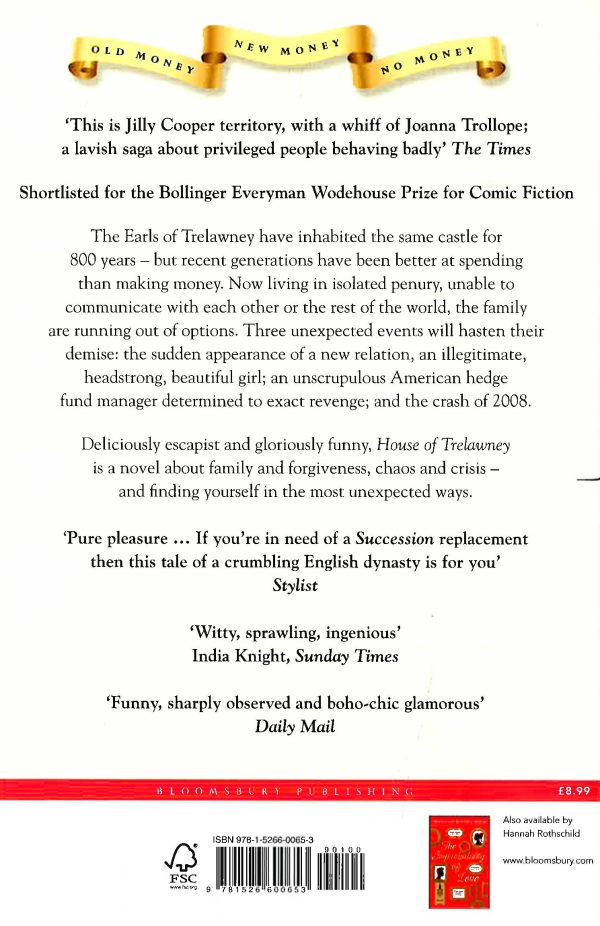 House Of Trelawney: Shortlisted For The Bollinger Everyman Wodehouse Prize For Comic Fiction Online